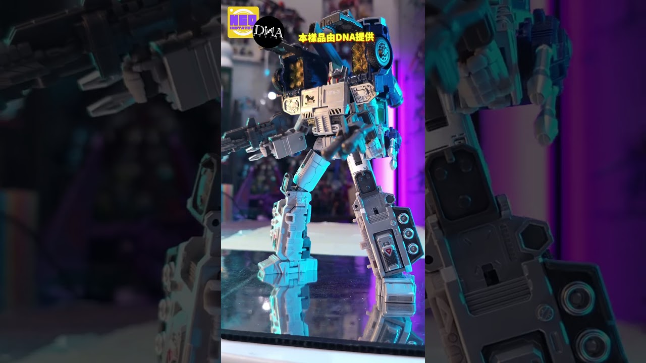 Preview DNA Design DK-66 Transformers Type-3 Kiryu Optimus Prime 