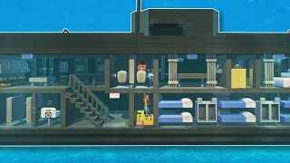 I Built a Submarine You Can Walk On Underwater! - Scrap Mechanic Gameplay