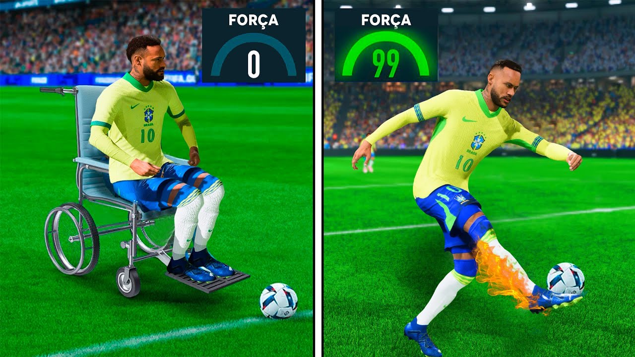 Cada GOL do Neymar, Aumenta a Força do Chute