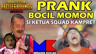 NGERJAIN  B0CIL MOMON?? INI AKIBATNYA!! - PUBG MOBILE INDONESIA FEAT MINANG KOCAK & WAHYU HIDAYAT