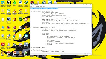 [Tutorial] Mengkoneksikan Database PHPMyAdmin (MYSQL) ke Delphi