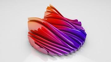 Cinema 4D Tutorial  - How to make a cool wave Effect Using the Displacer Deformer