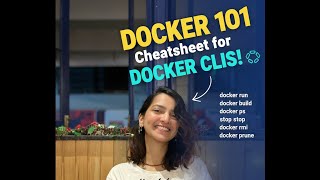Getting Started with Docker - Cheatsheet for Docker CLIs!