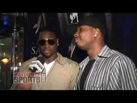 NBA Stars Dwyane Wade and Quentin Richardson Talk Bling and Bowling