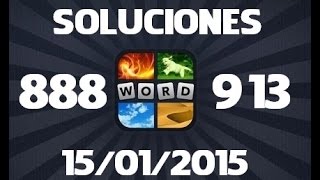 4 Fotos 1 Palabra  Niveles 888  913 Actualizacin 14012015 Todas Las Soluciones