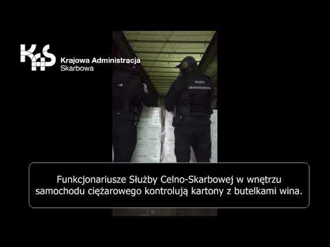 Prawie 17 tys. butelek wina bez akcyzy