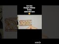 beautiful mehndi border Design 🌿 | easy &amp; elegant henna ✨