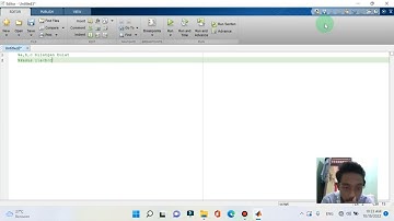 Tugas UTS Pemrograman Komputer II, Nomor 3 dan 4, Dengan Menggunakan Matlab