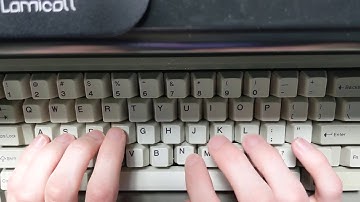 Reproduction Model F77 Typing Demo