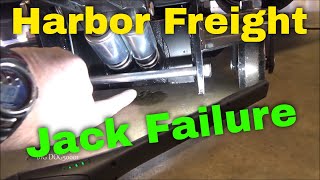 Harbor Freight Daytona Jack Failure!