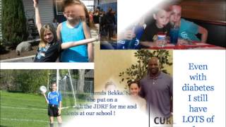 Madys Angels JDRF WALK FOR A CURE 2013