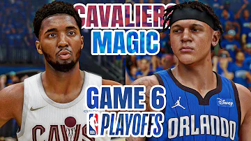 MAGIC vs CAVALIERS GAME 4 - 2024 NBA PLAYOFFS - NBA 2K24 (PS5) [4K UHD]