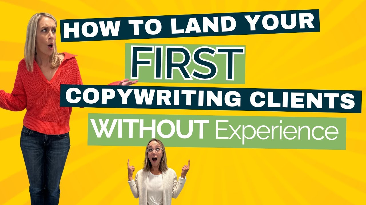 How to Land Your First Copywriting Clients Without Experience - YouTube