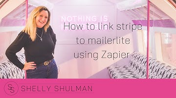 How to link stripe to mailerlite using Zapier