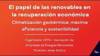 El papel de las renovables en la recuperación económica. screenshot 1