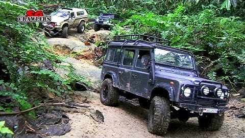 RCModelex Defender 110 Mercedes Axial SCX10 honcho Vaterra Twin Hammers @ Rifle Range Road