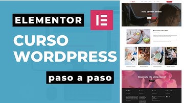 Curso de Wordpress 2023 - Elementor