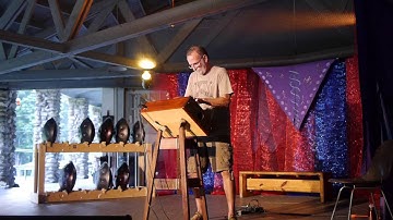 Patrick Hadley on the Array Mbira - HangOut USA 2016