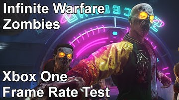Call of Duty Infinite Warfare Zombies Xbox One Frame Rate Test
