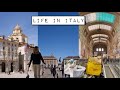 An afternoon in Torino | Life as an adult: Grocery shopping in Italy & Feeling sick  | Italy Vlog