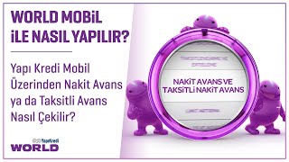 yapi kredi mobil uzerinden nakit avans ya da taksitli avans nasil cekilir youtube