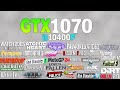 GTX 1070 + İ5 10400F - Test in 50 Games