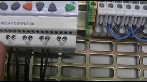 cablage automate et verin 1ere partie