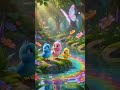 3 Cute Baby Birds Chase a Magical Butterfly!🦋🐥 | Adorable 3D Animation #shorts #littlebirds #kidpix