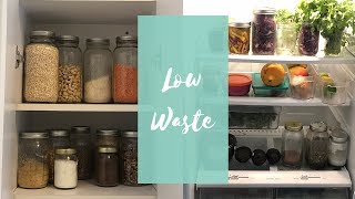 What&#39;s in My Pantry &amp; Fridge?! Low Waste/ Plant-based