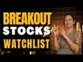 Breakout Stocks Watchlist💹😎 | #stockpro  #stockmarket #trading