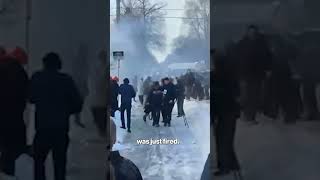 Agents Unload Tear Gas and Pepper Balls on Minneapolis Protesters #shorts