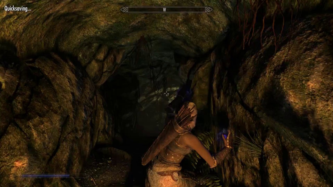 Skyrim SE Broken Fang Cave.