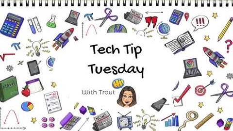 Tech Tip Tuesday w/Trout-Links in Google Slides
