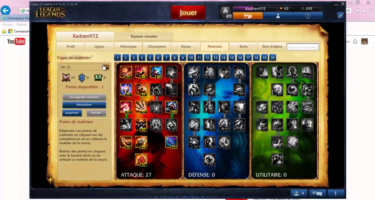 Presentation de mon compte League Of Legends (2) YouTube