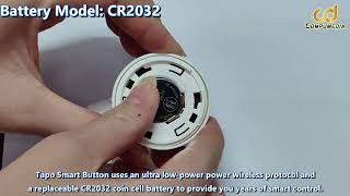 TP-Link Tapo S200B Smart Button Change Battery #tplink #tapo #s200b #button #smart #battery #change