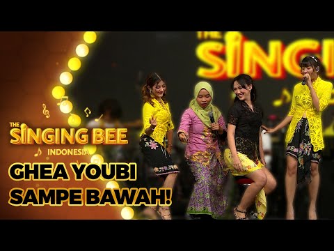 SAMPAI BAWAH!! Ghea Youbi & Happy Asmara Diajak Goyang Sampai Bawah | THE SINGING BEE INDONESIA