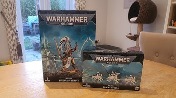 Unboxing New Warhammer 40k Aeldari kits (Eldar)