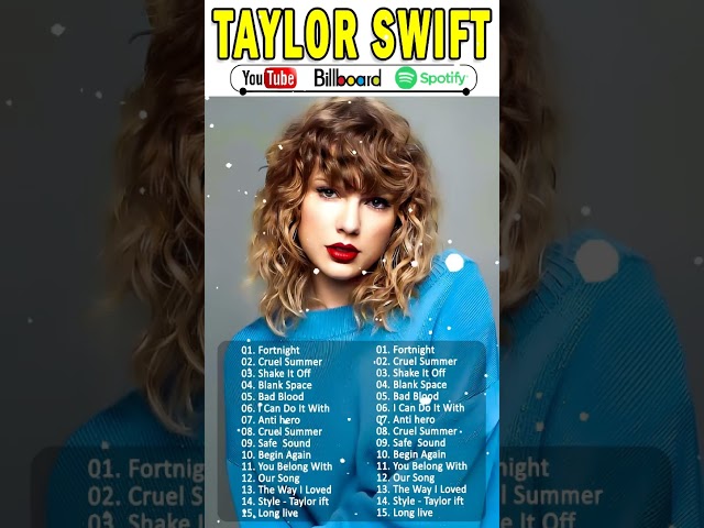 Taylor Swift Best Songs - Greatest Hits Full Album  #tophits #dualipa #englishsongs class=