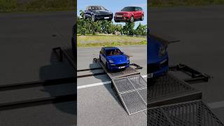 Porsche Cayenne vs Range Rover Sport ULTIMATE TEST 😱💥| Luxury SUV Showdown | BeamNG #shorts #beamng