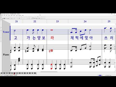 어린양을보라 테너 김두완