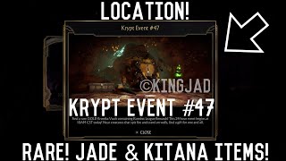 MK11 - KRYPT EVENT #47 LOCATION! (RARE! Jade & Kitana Items!)
