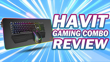 HAVIT KB511L RGB Mechanical Keyboard, Mouse, & Mouse Pad Combo Review