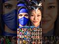 Kitana Selection Menu Evolution in All Mortal Kombat Games #mortalkombat