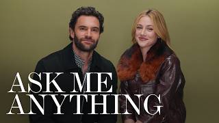 Lili Reinhart Teaches Tom Bateman What Mukbang Is | Ask Me Anything | ELLE