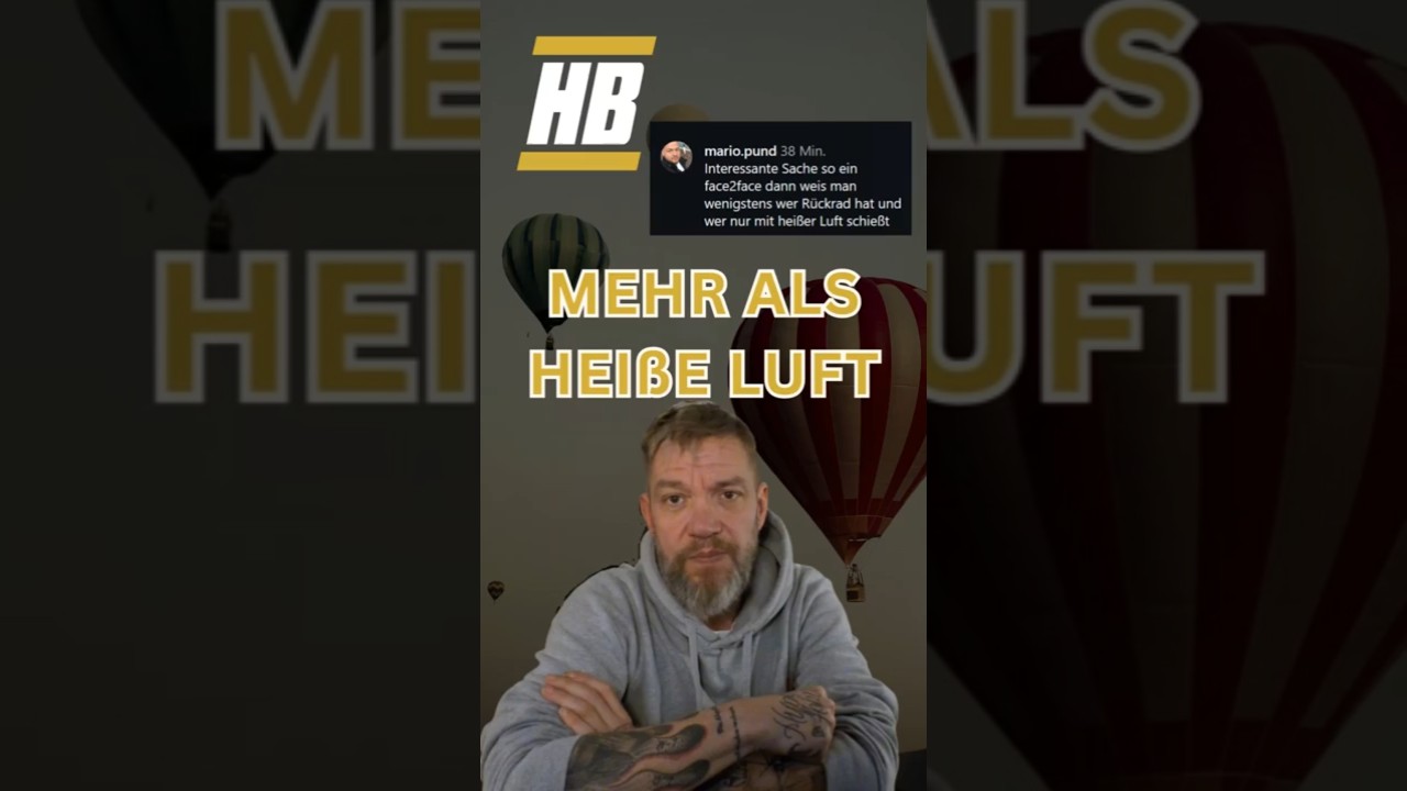 Kommt da mehr als heiße Luft? #Unternehmer #Business #Face2Face #Coaching #knowhow