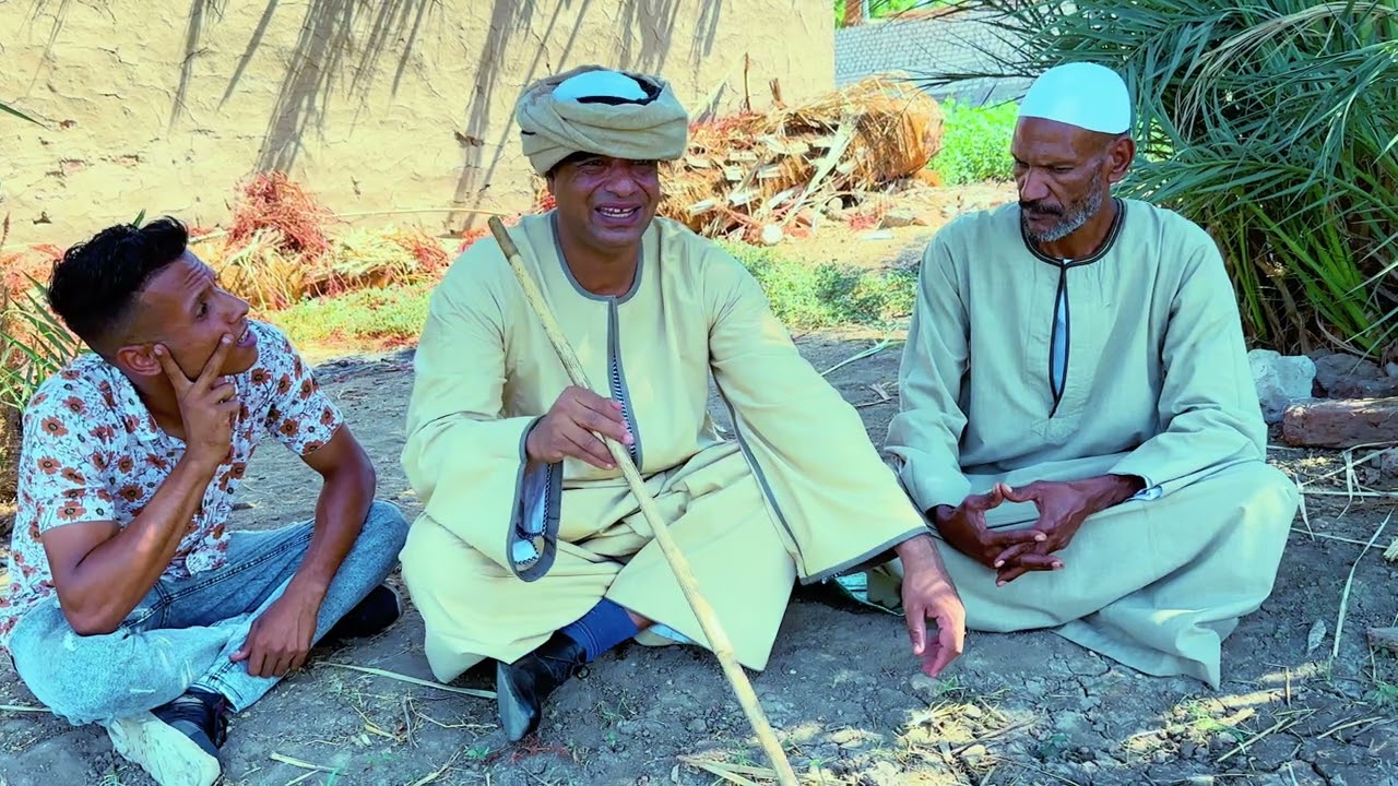 الحاج الضوى قابل محافظ الأقصر الجديد وشرب حلبه😂😂