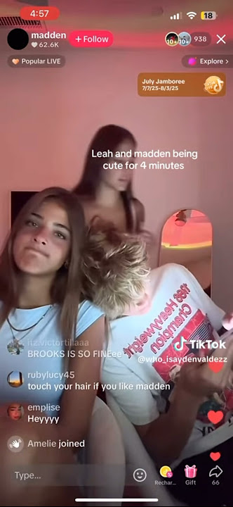 madden and leah on live #maddenross #ladden #ship