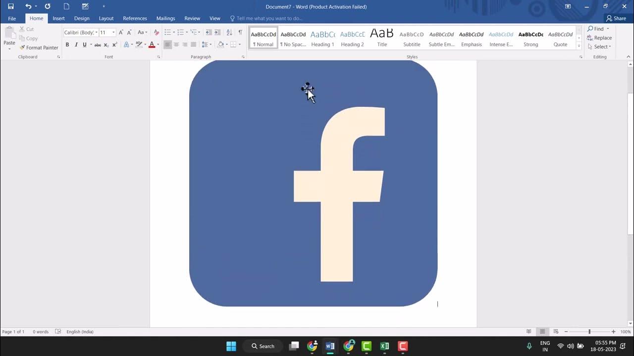 add-facebook-icon-in-word-youtube