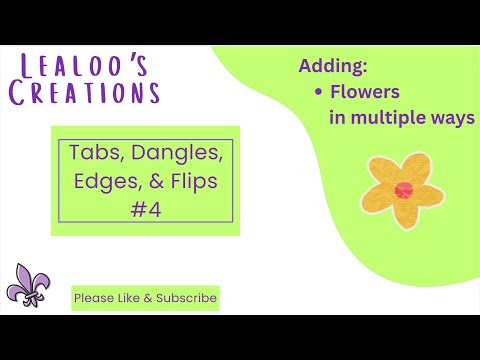 Adding Flowers To Your Edges (Page Edges Series #4)