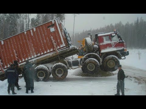 Зверская мощь легендарного грузовика TATRA 815 чуто чешского машиностроения